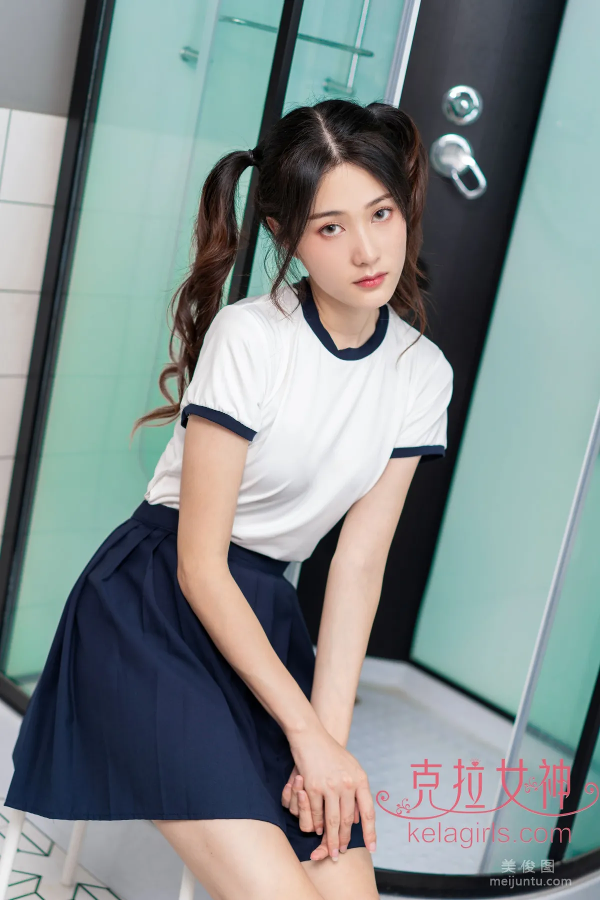 [克拉女神Kelagirls]  苏棠 学妹の蕾丝T裤3