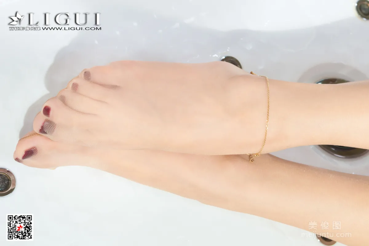 [Ligui] Internet Beauty Model Xiao Qi, Enjoy the Silky Smoothness photo 25