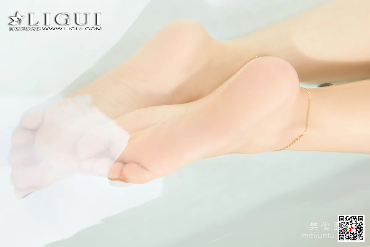 [Ligui] Internet Beauty Model Xiao Qi, Enjoy the Silky Smoothness photo 40