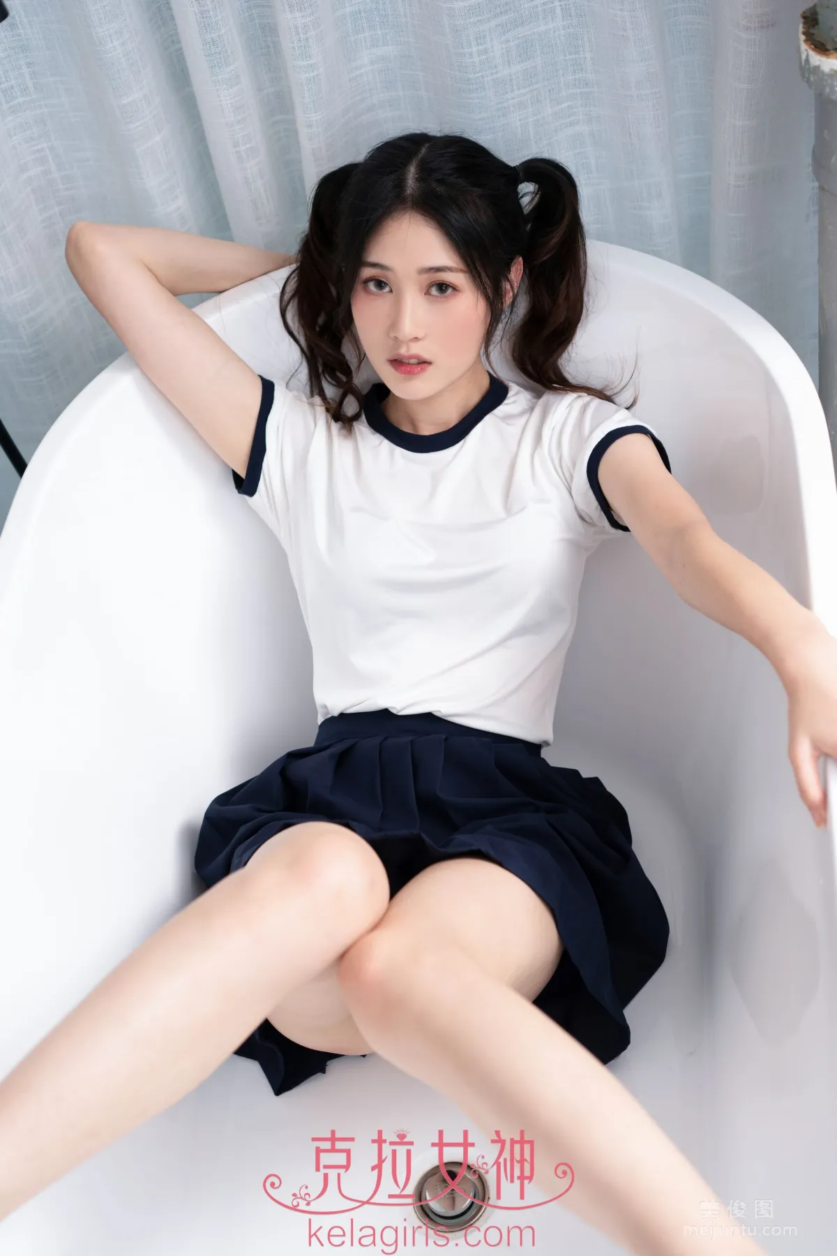 [克拉女神Kelagirls]  苏棠 学妹の蕾丝T裤15