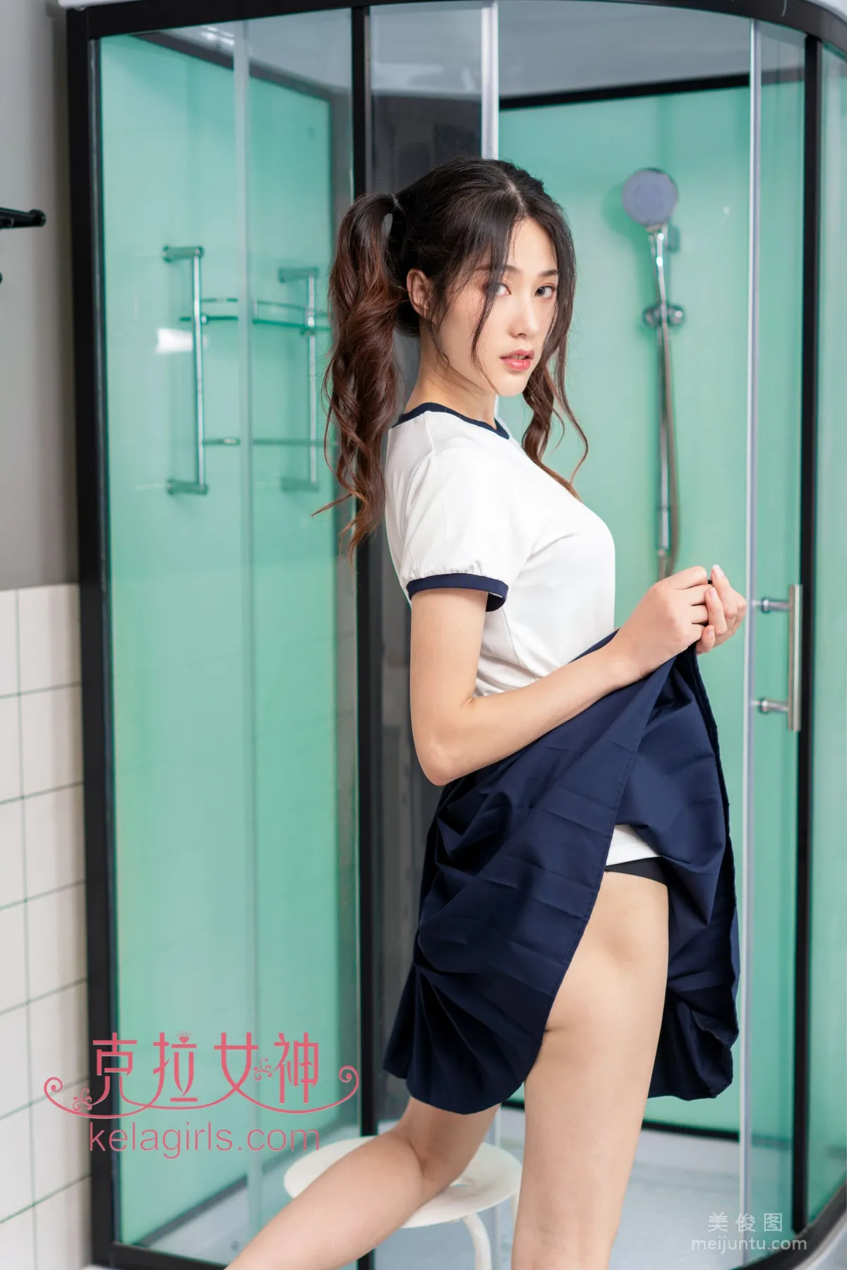 [克拉女神Kelagirls]  苏棠 学妹の蕾丝T裤4