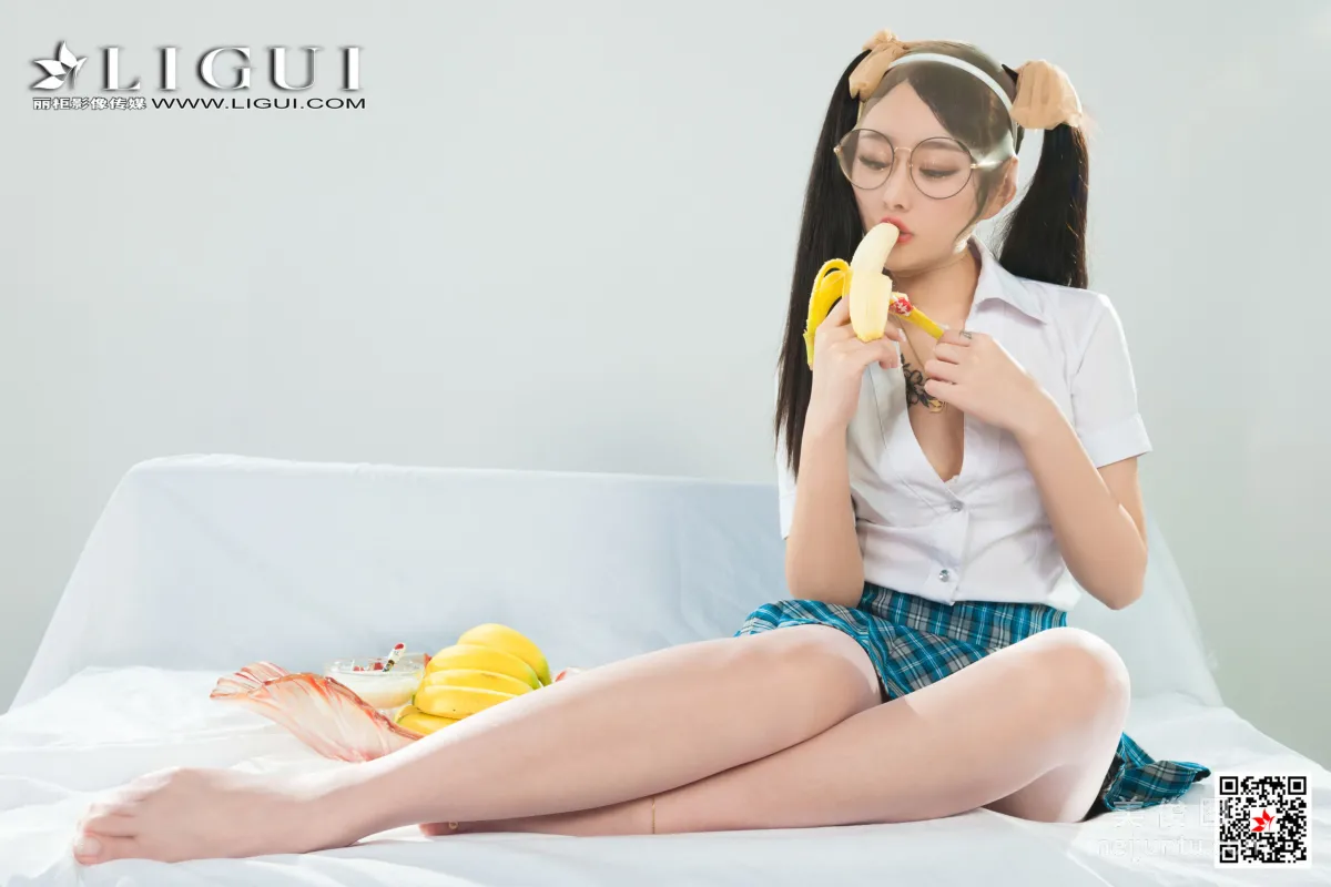 [麗櫃Ligui] 網絡麗人 Model 小熊 《奶蕉絲顔》 27