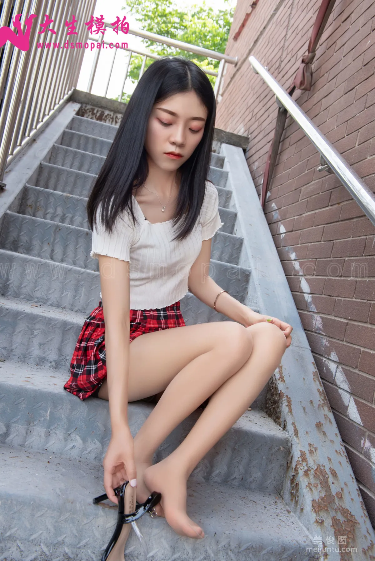 [大生模拍] NO.194 慧慧 - 芊芊玉腿 套图17