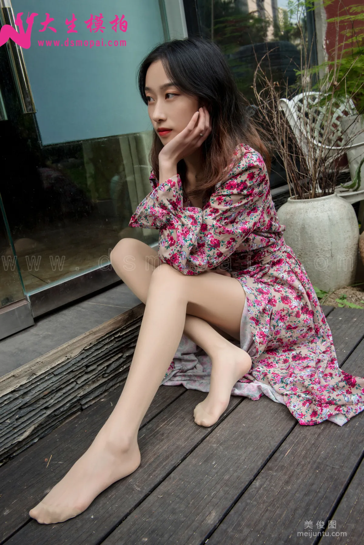 [大生模拍] NO.216 美美 - 纤细玉腿 套图30