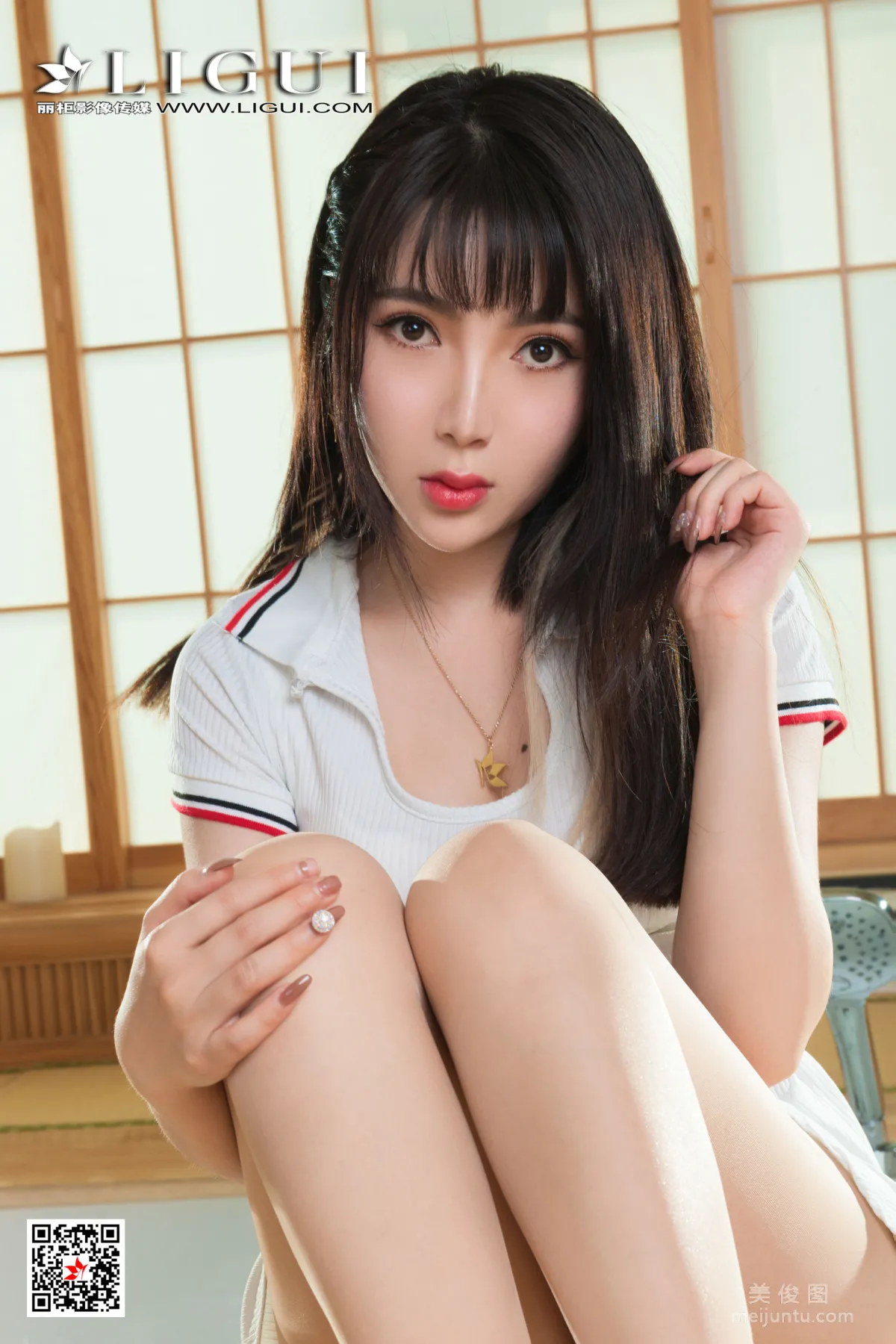 [Ligui] Internet Beauty Model Xiao Qi, Enjoy the Silky Smoothness photo 3