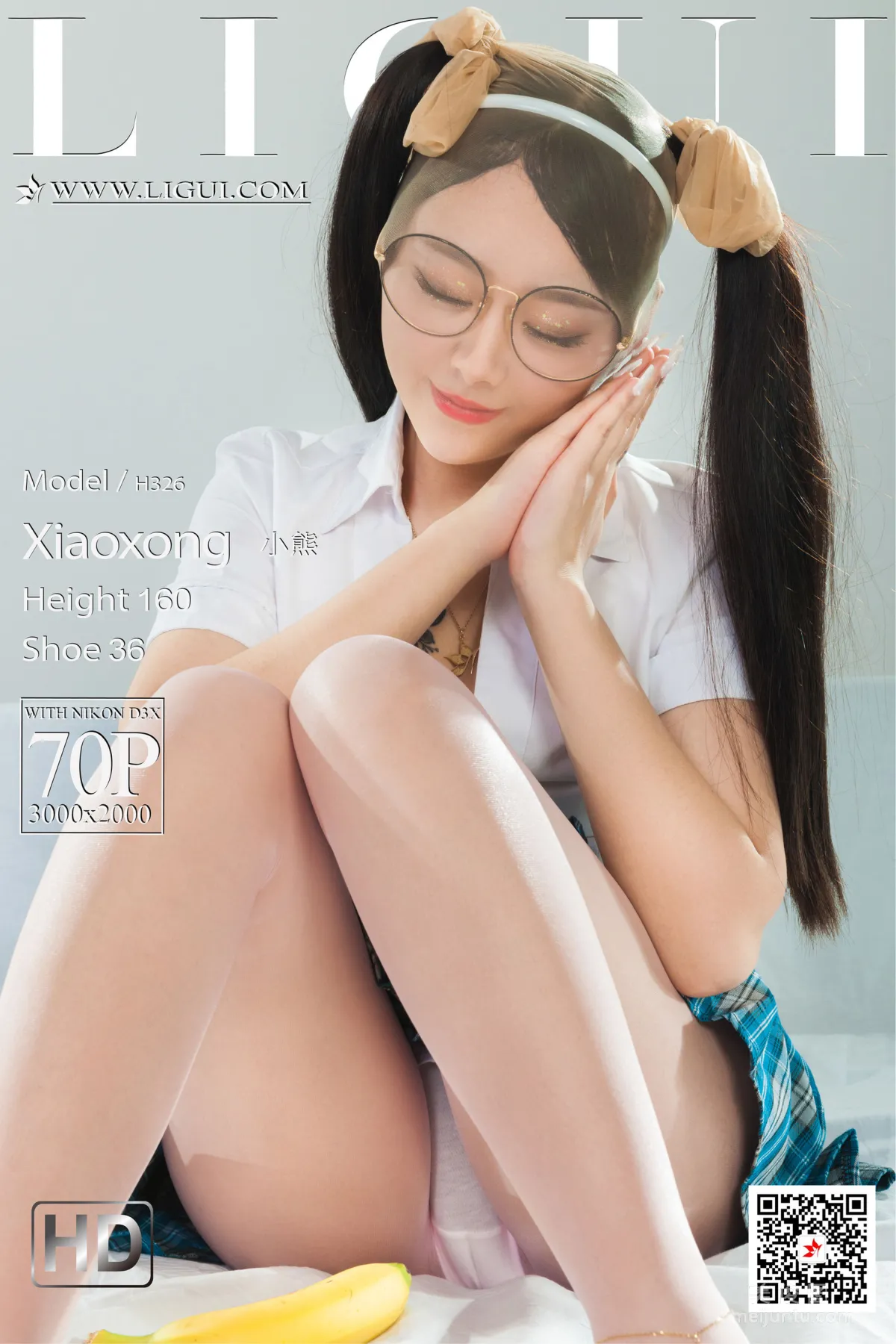 [麗櫃Ligui] 網絡麗人 Model 小熊 《奶蕉絲顔》 1