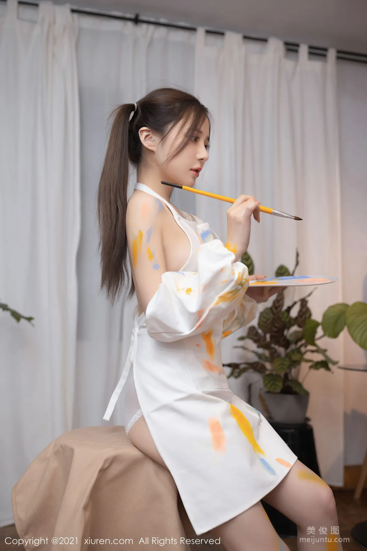 [秀人XIUREN] No.3048 鱼子酱Fish - 邻居小哥哥下集主题系列3