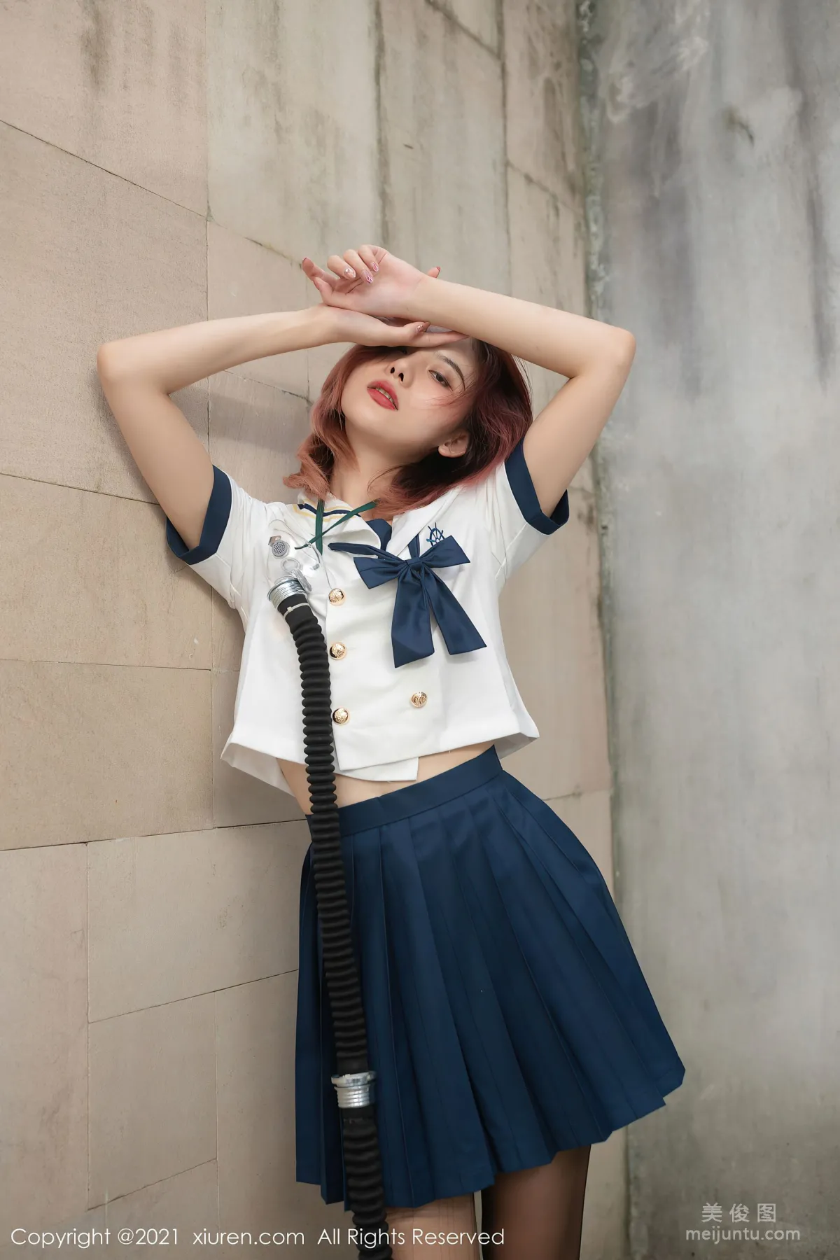 [XiuRen] No.3095 A Zhu - Black Stockings Uniform Patient Rescue photo 13