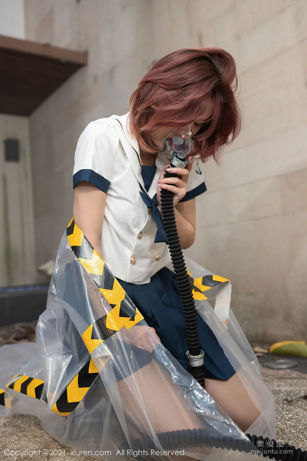[XiuRen] No.3095 A Zhu - Black Stockings Uniform Patient Rescue photo 6