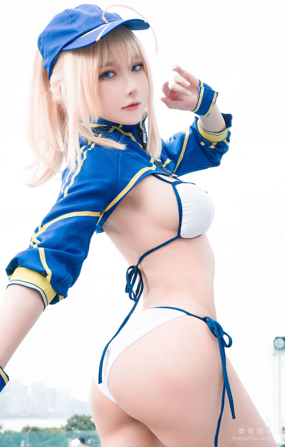 [COS Bonus] Mysterious Heroine X Mao - Swimsuit Photo Set photo 8