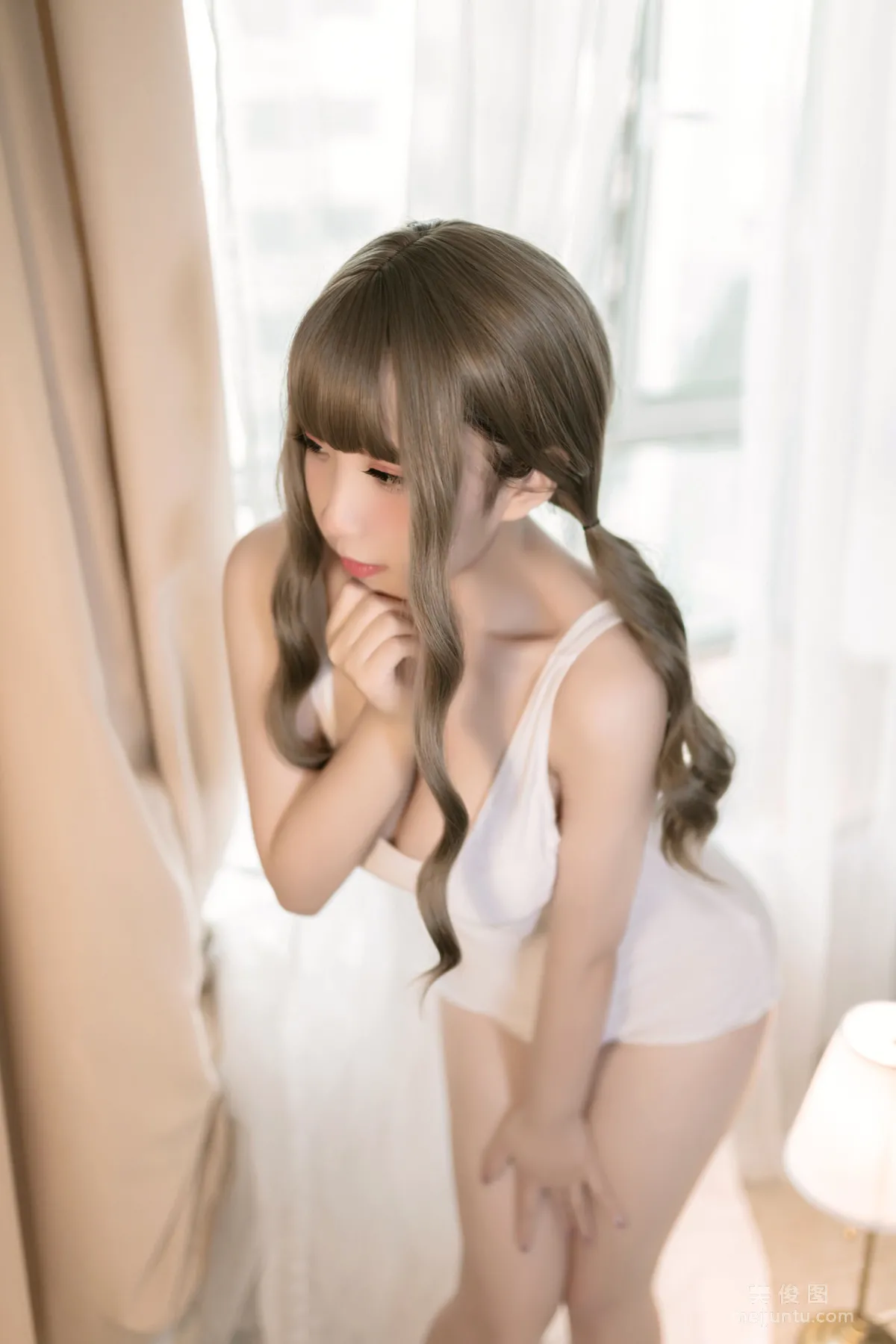 动漫博主貓田聖奈奈 - 白色死库水 写真套图6