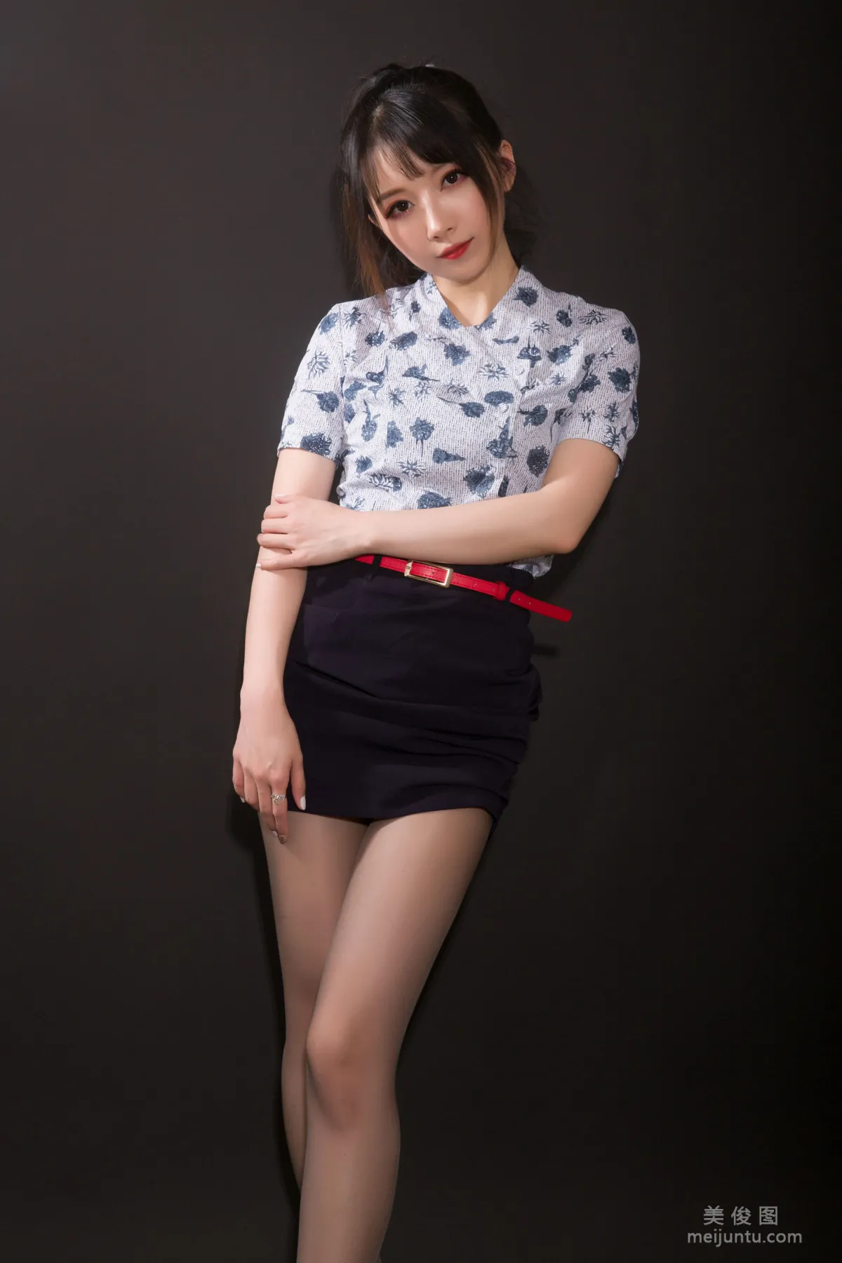 [COS Bonus] Douyu Streamer Xiaonv Wulu Na - China Eastern Studio Shoot photo 14