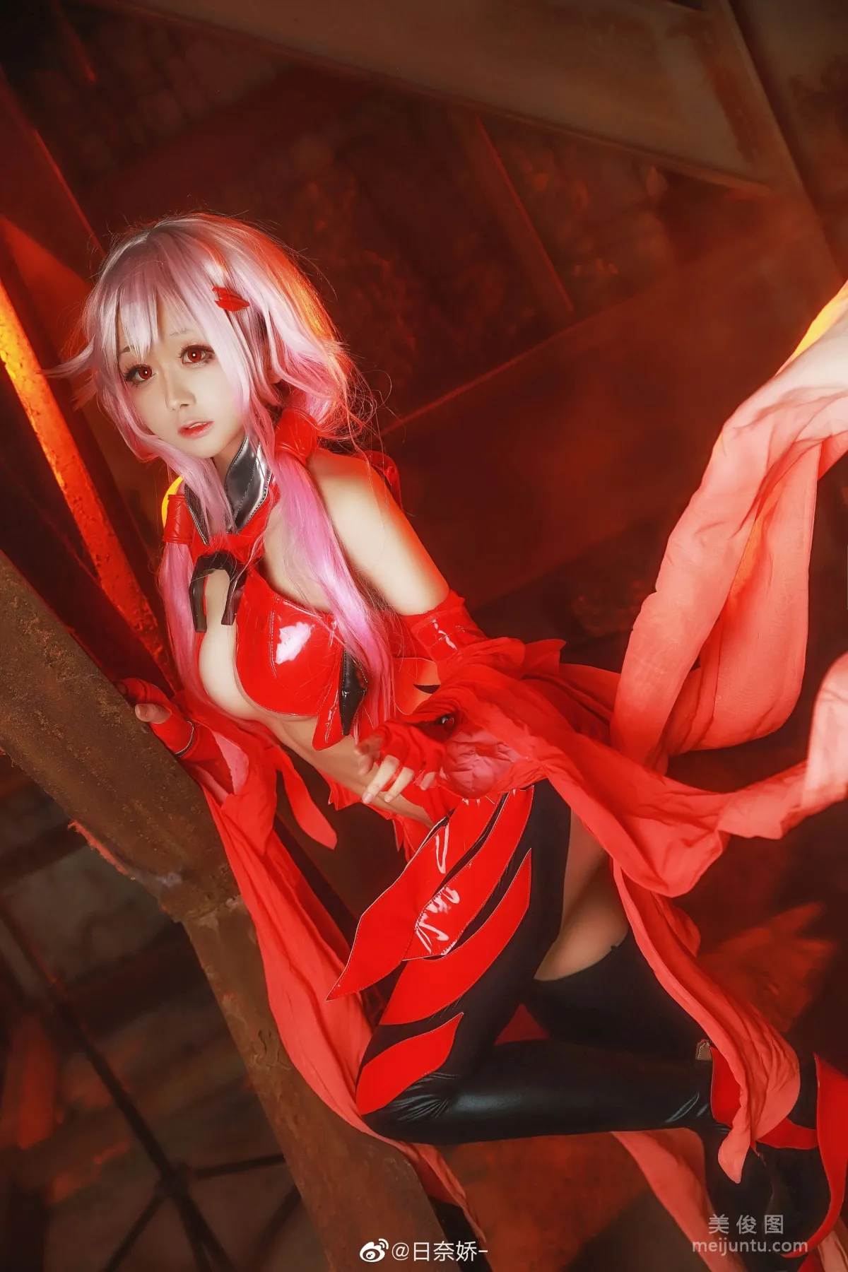 [COS Bonus] Ri Naijiao - Yuzuriha Inori Guilty Crown Photo Set photo 3