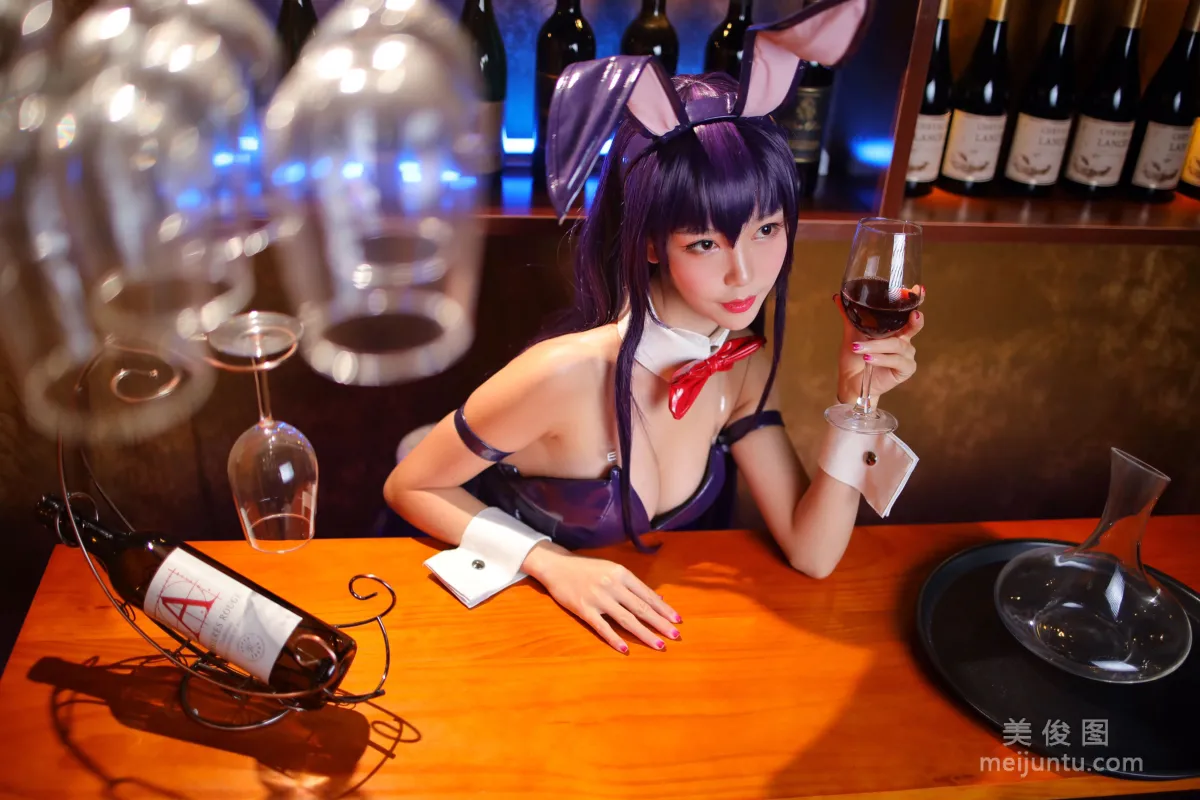 [COS Bonus] Douniang Lishi - Kasumigaoka Utaha Bunny Girl photo 37