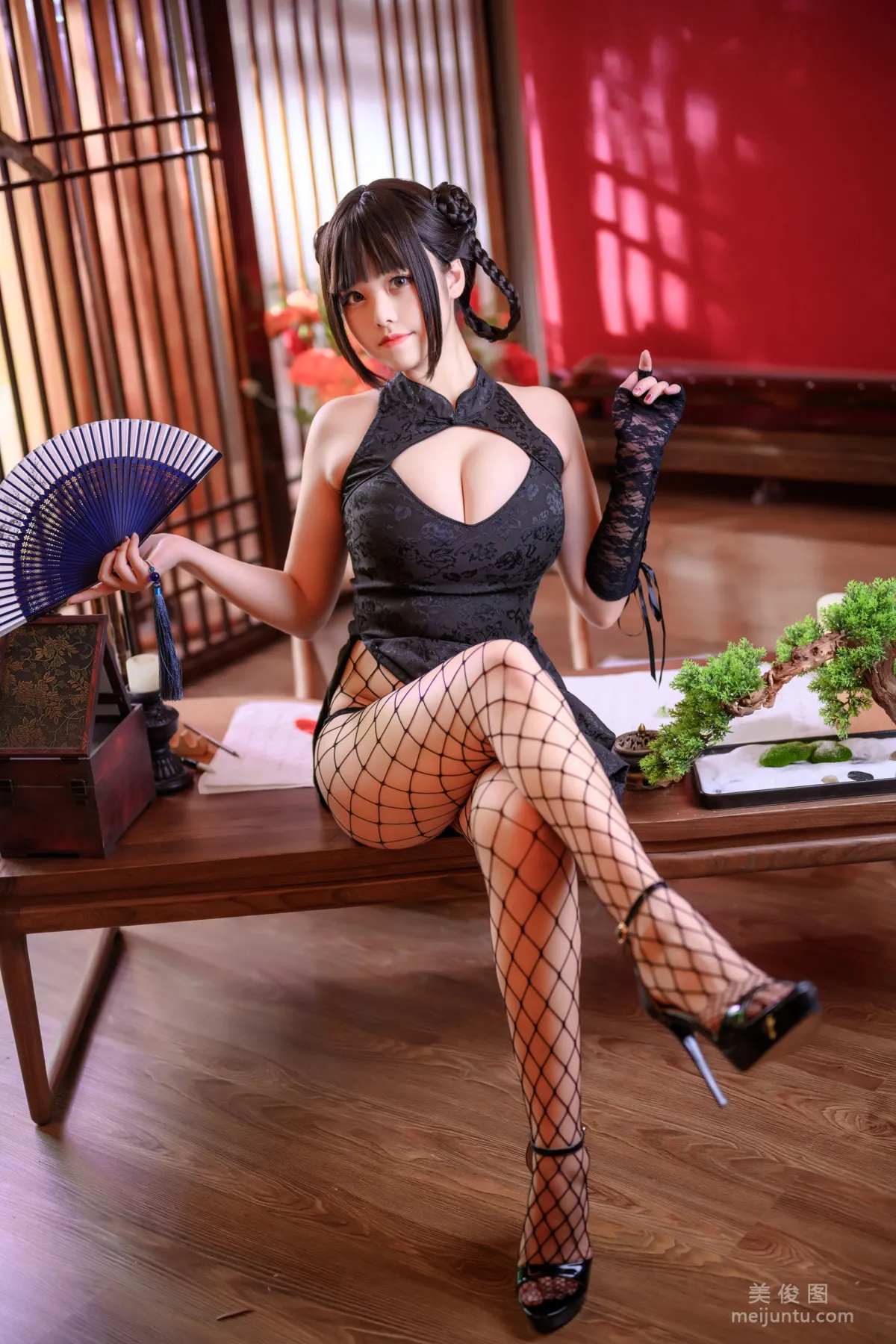 [COS Fan Service] Mizhi Maoqiu - Witch Qipao photo 23