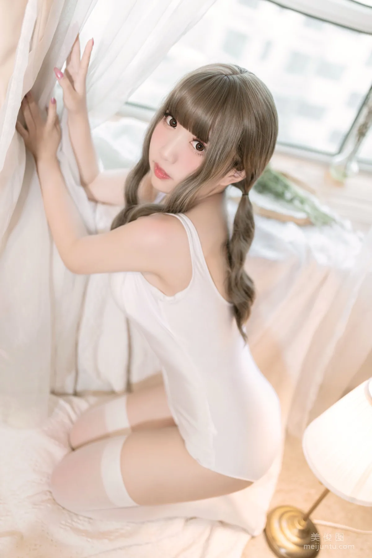 動漫博主貓田聖奈奈 - 白色死庫水 寫真套圖 4
