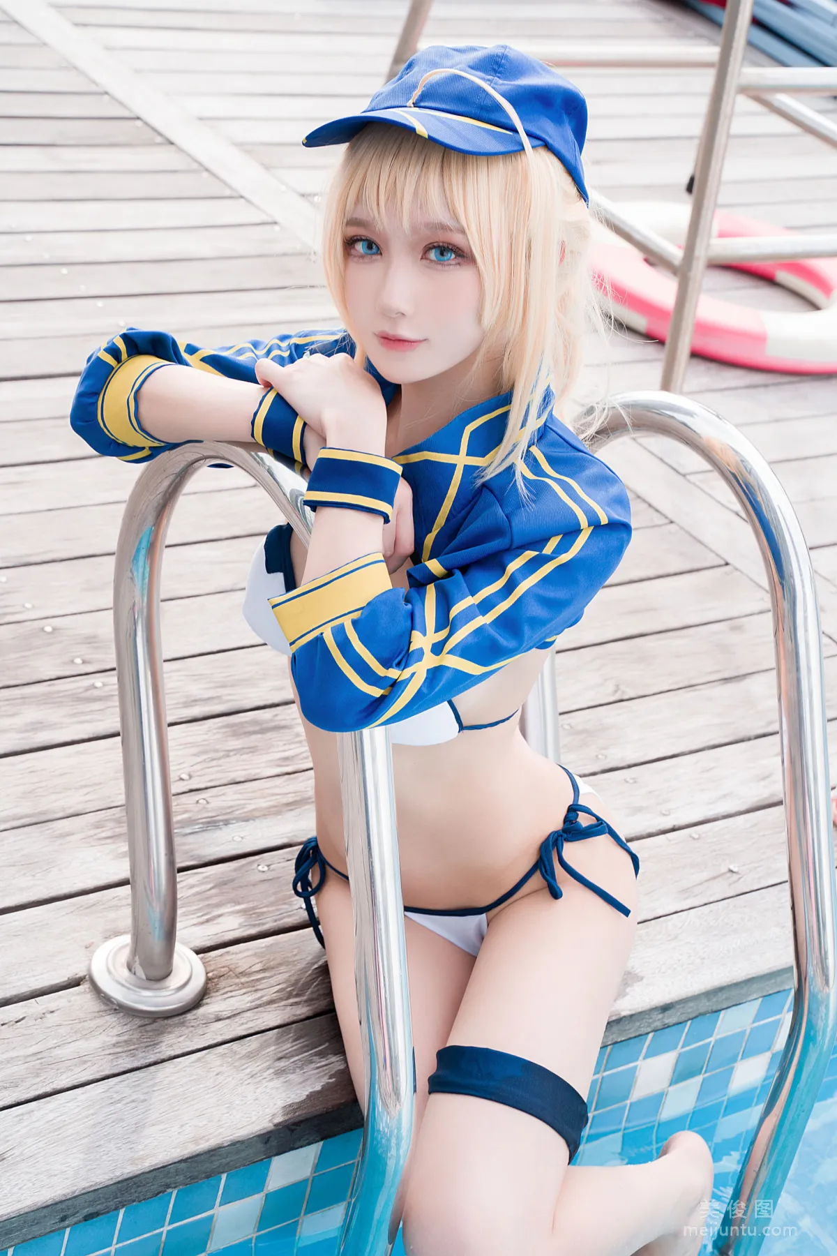 [COS Bonus] Mysterious Heroine X Mao - Swimsuit Photo Set photo 16
