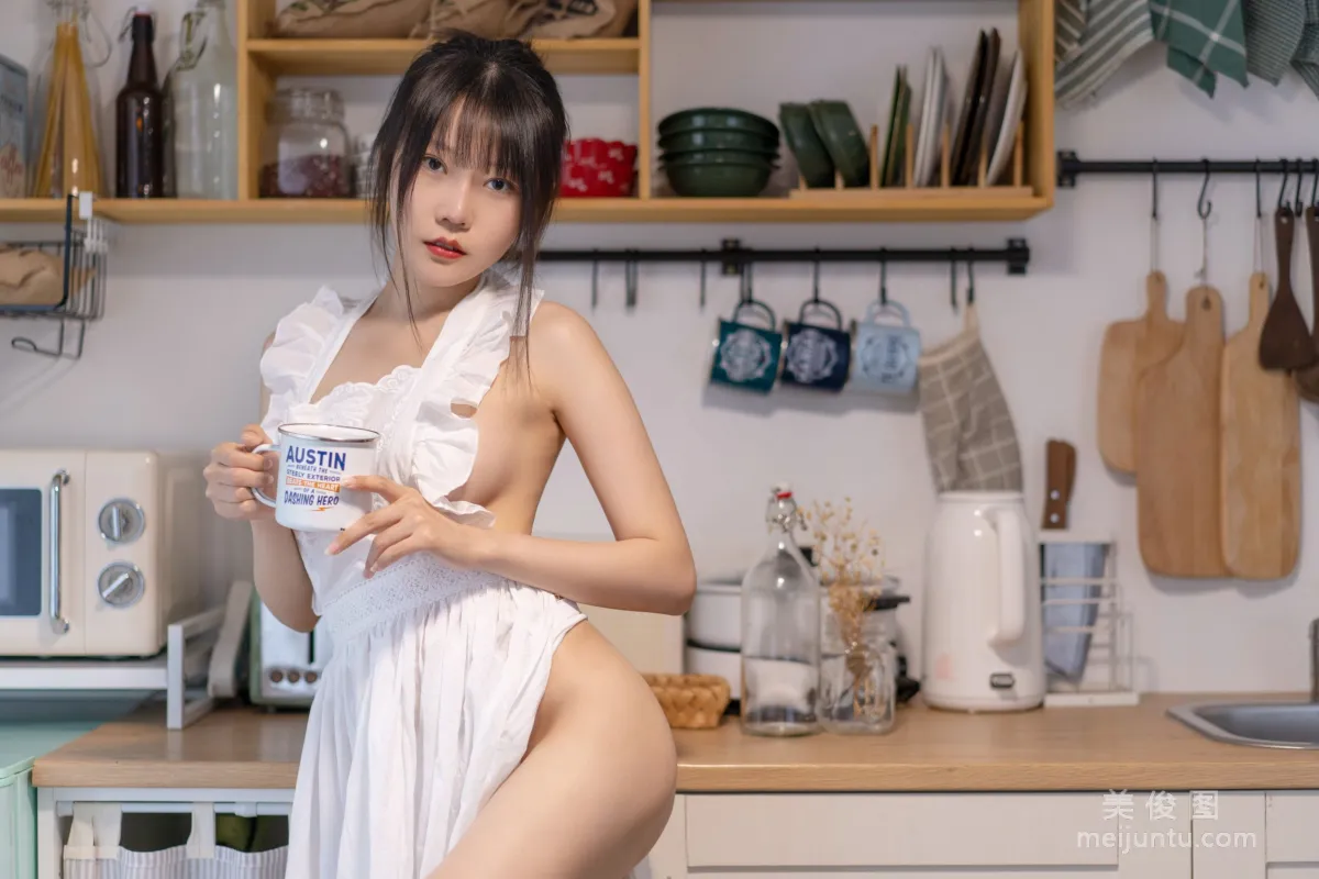 [COS Bonus] Xiangcao Miaolu Lu - Cook Girl Photo Set photo 18