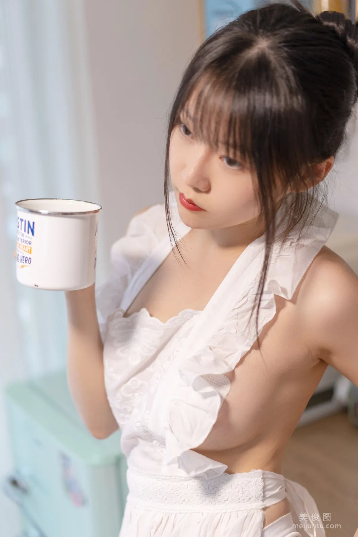[COS Bonus] Xiangcao Miaolu Lu - Cook Girl Photo Set photo 14