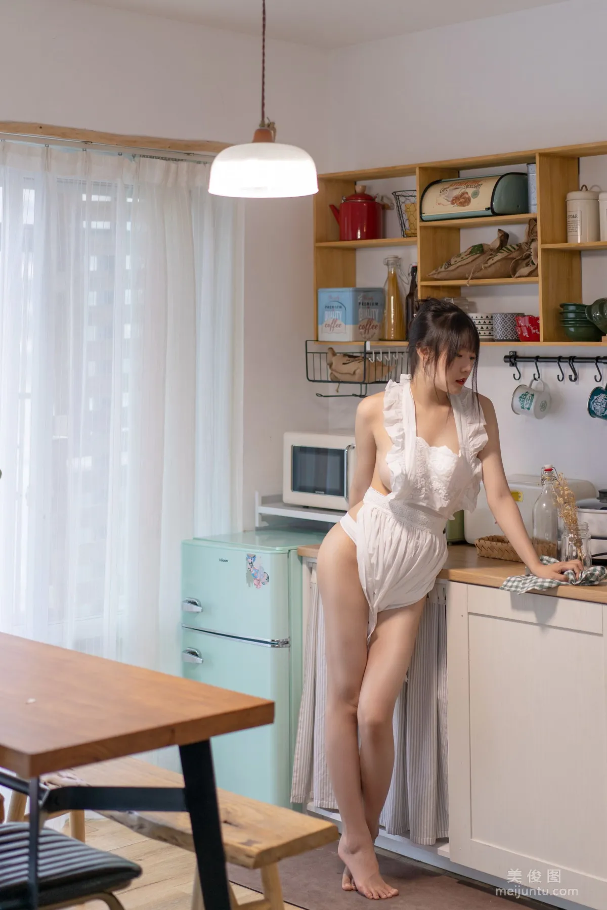 [COS Bonus] Xiangcao Miaolu Lu - Cook Girl Photo Set photo 42
