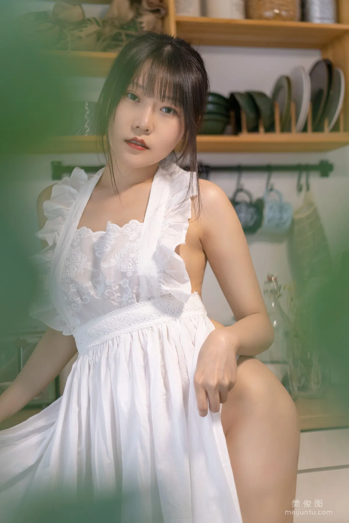 [COS Bonus] Xiangcao Miaolu Lu - Cook Girl Photo Set photo 3