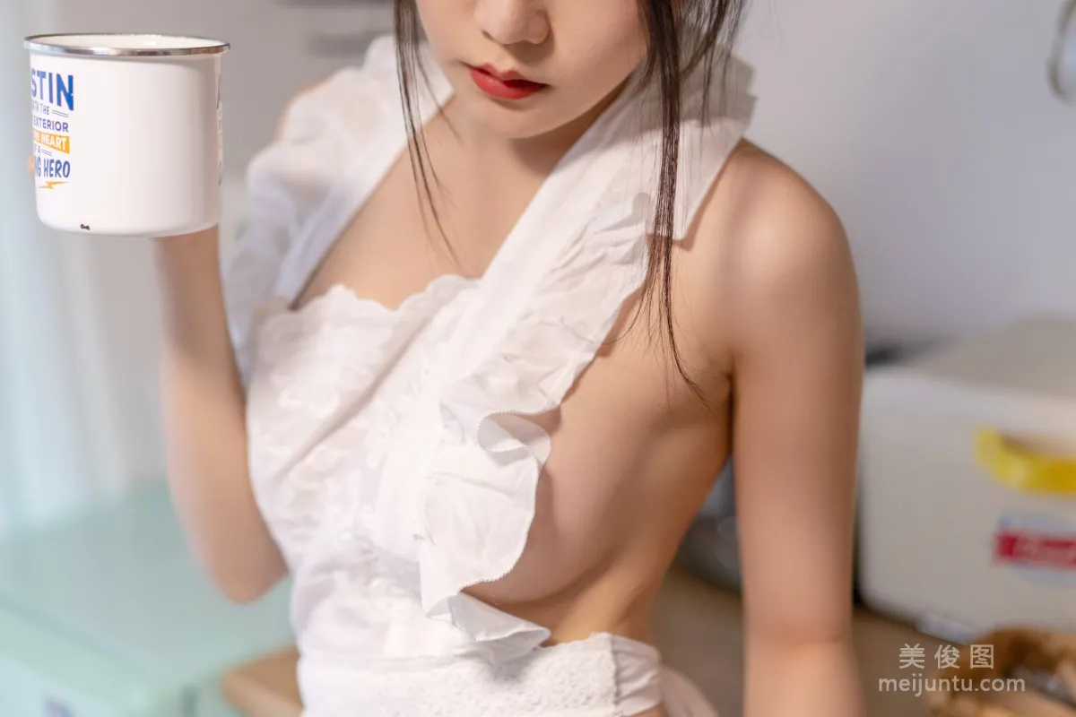 [COS Bonus] Xiangcao Miaolu Lu - Cook Girl Photo Set photo 16