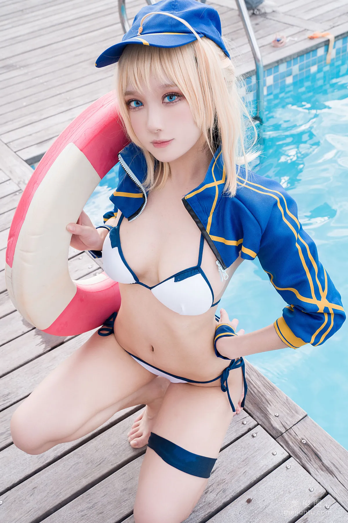 [COS Bonus] Mysterious Heroine X Mao - Swimsuit Photo Set photo 15
