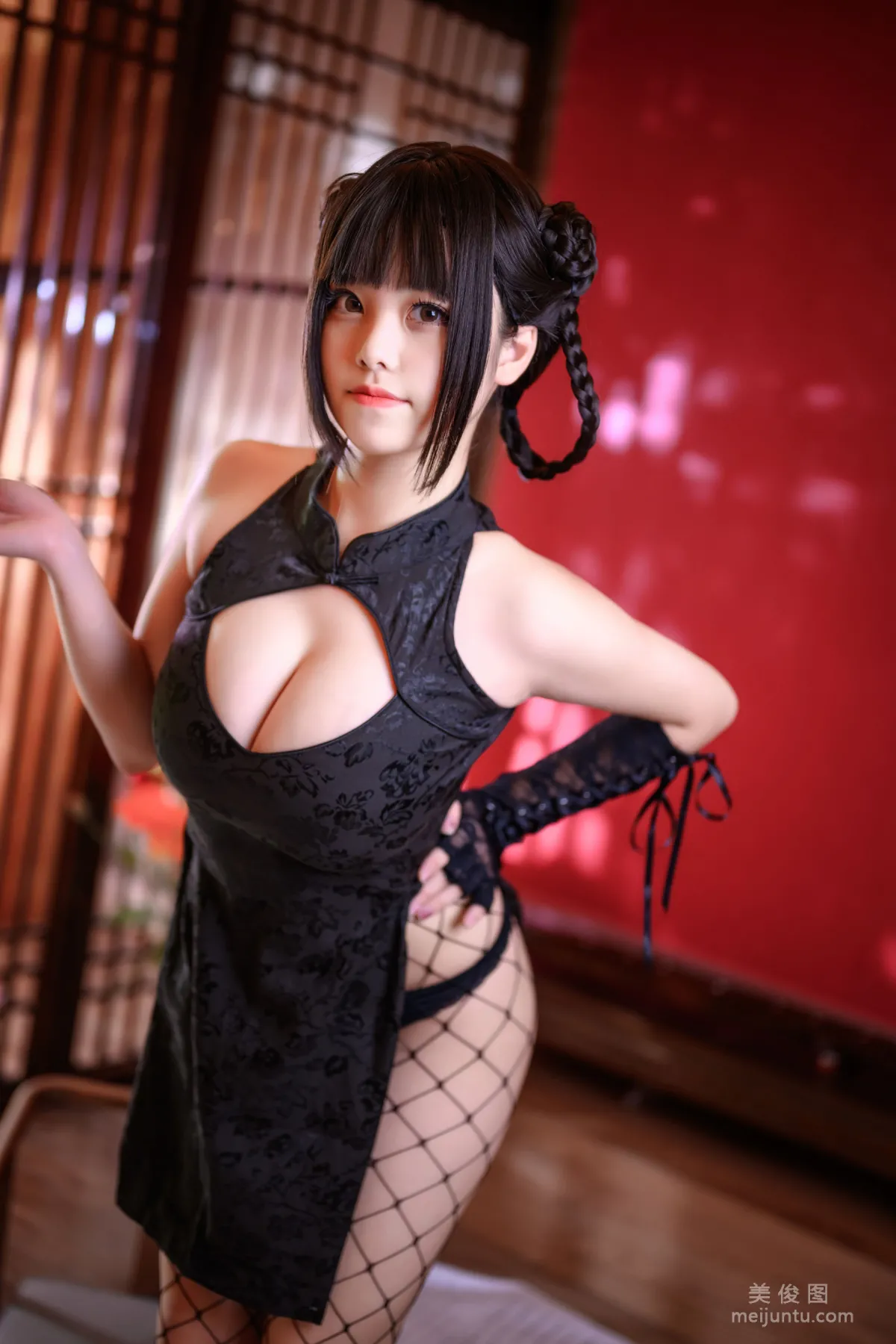 [COS Fan Service] Mizhi Maoqiu - Witch Qipao photo 15