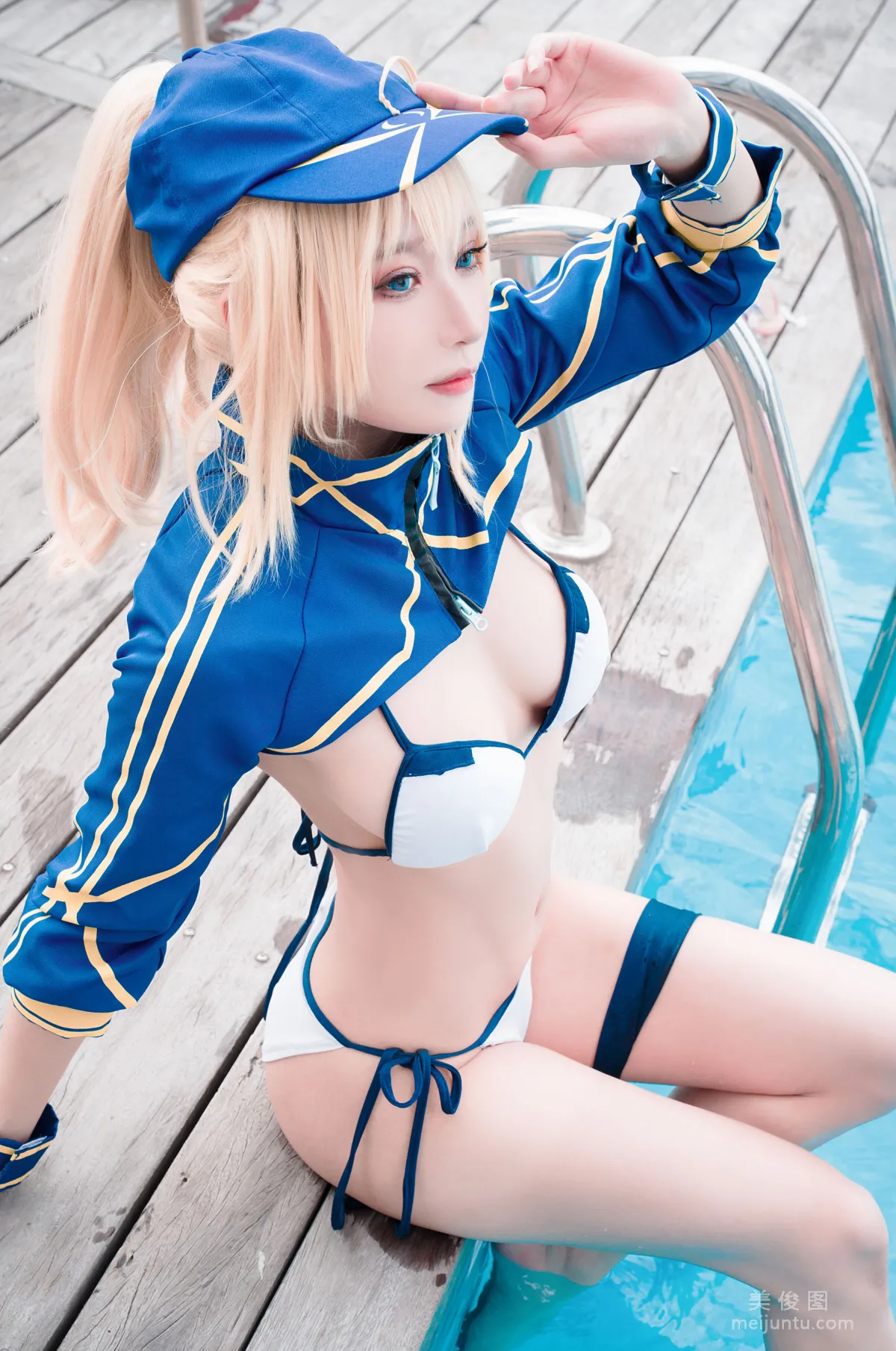 [COS Bonus] Mysterious Heroine X Mao - Swimsuit Photo Set photo 3