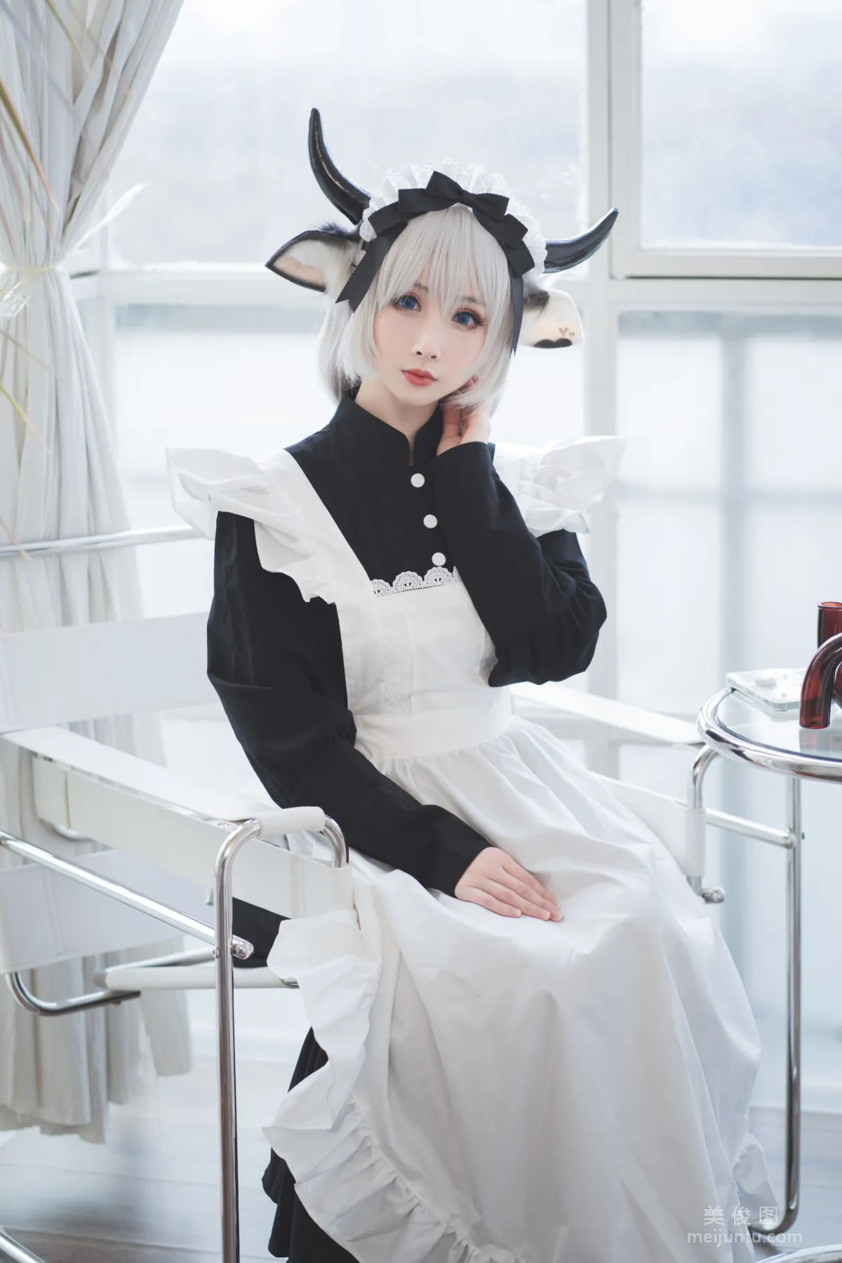 COS Fan Service rioko Liang Liangzi - Sweet Cow Maid photo 1