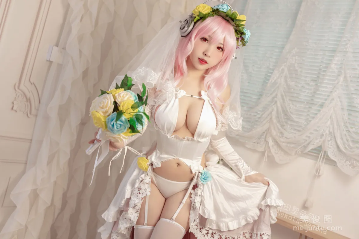 Anime Blogger Maotian Shengnai Nai, Sonico 10th Anniversary Bride photo 7