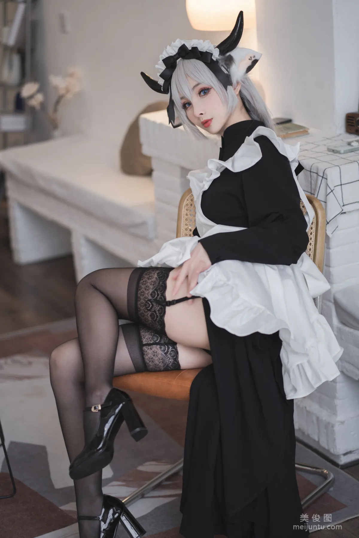 COS Fan Service rioko Liang Liangzi - Sweet Cow Maid photo 13