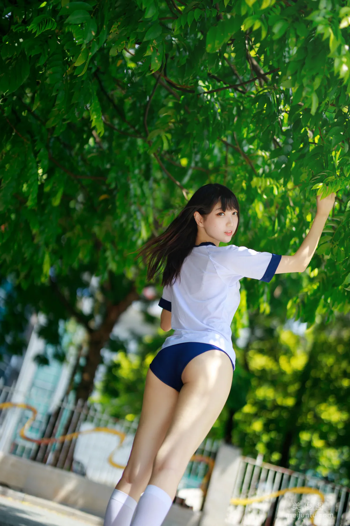 [COS Fan Service] Zhouji Shike Aitu Tu - Gymnastics Uniform photo 6