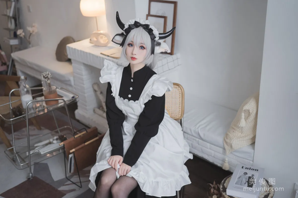 COS Fan Service rioko Liang Liangzi - Sweet Cow Maid photo 6