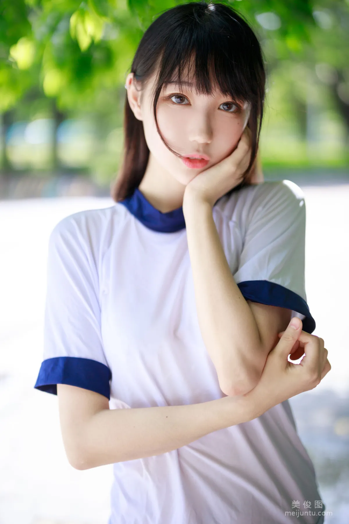 [COS Fan Service] Zhouji Shike Aitu Tu - Gymnastics Uniform photo 12