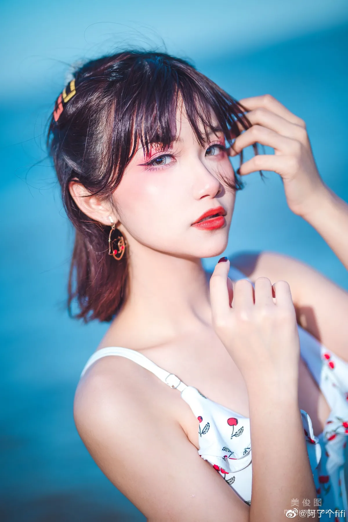 [Cosplay] Anime Blogger Alege fifi, Summer Swimsuit Photo Set photo 8