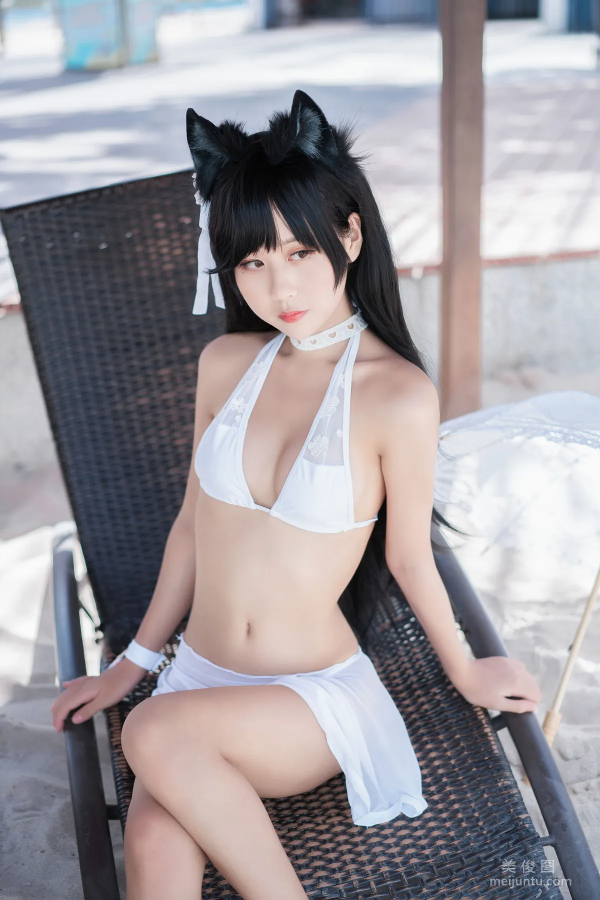 阳光美少女萌芽儿o0 - 爱宕泳装 写真套图2