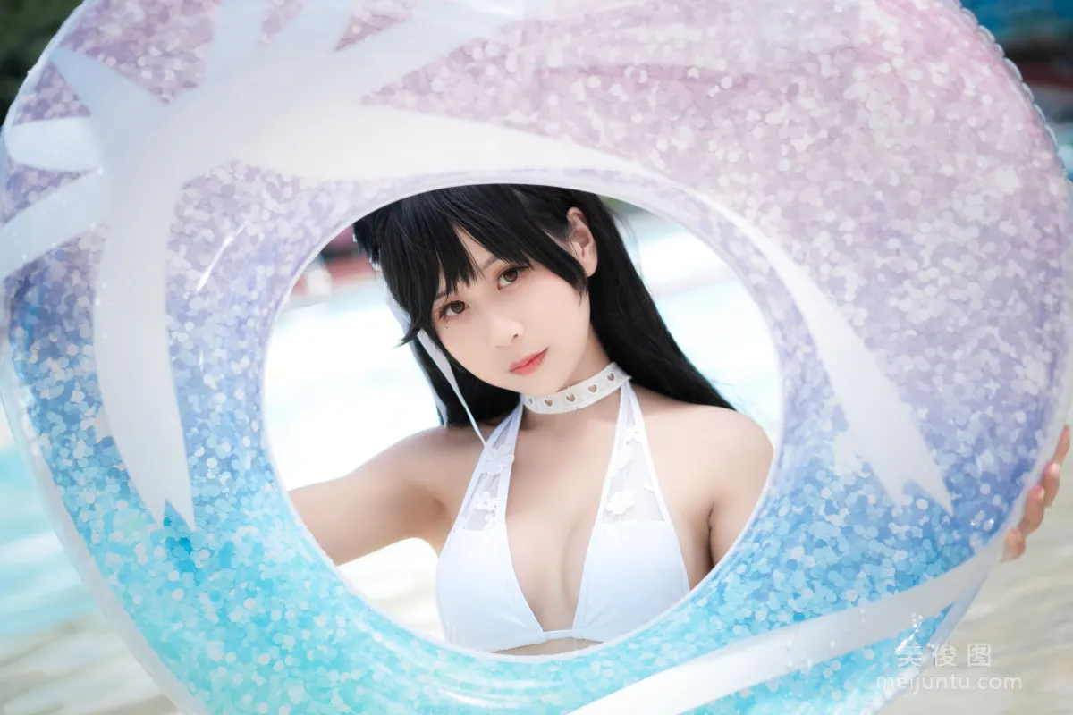 Sunshine Pretty Girl Mengyaer o0 - Atago Swimsuit Photo Set photo 12