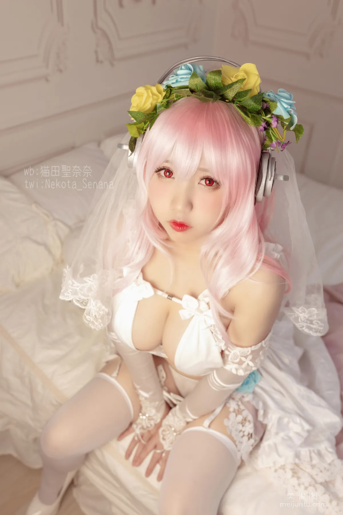 Anime Blogger Maotian Shengnai Nai, Sonico 10th Anniversary Bride photo 10