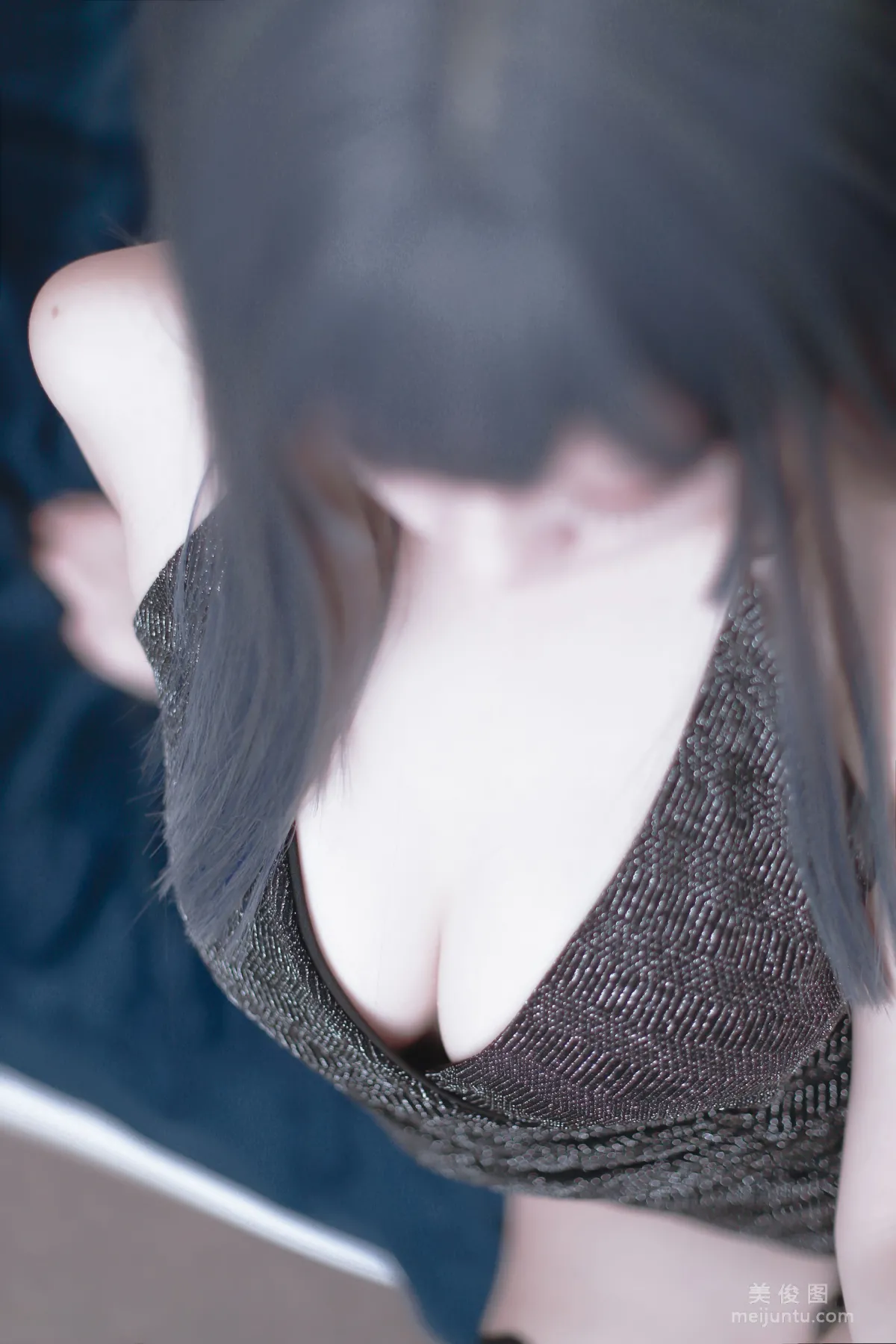 Cosplay Ri Naijiao - Black Dress Photo Set photo 16