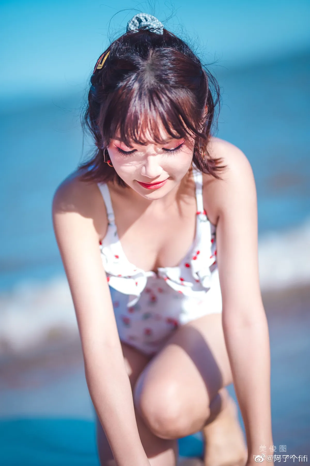 [Cosplay] Anime Blogger Alege fifi, Summer Swimsuit Photo Set photo 9