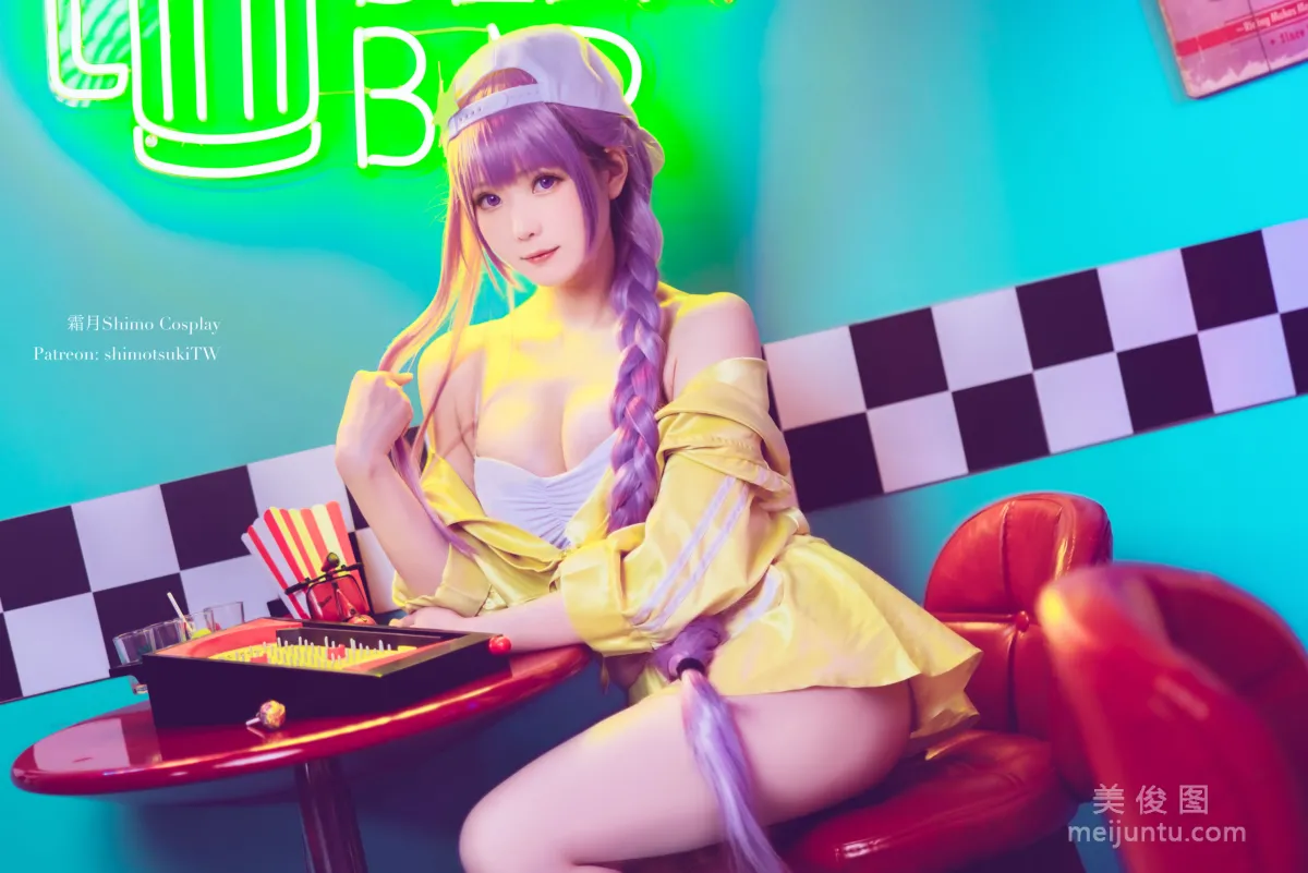 微博妹纸霜月shimo - BB泳装 写真套图6