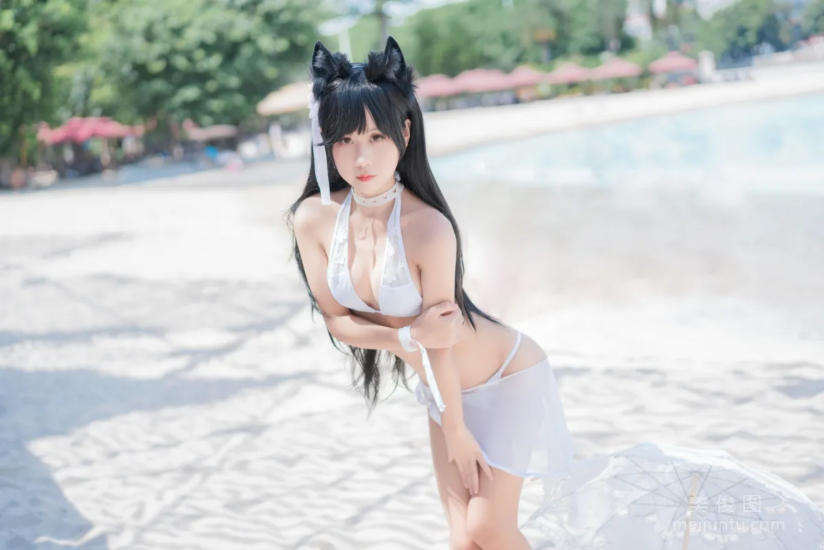 阳光美少女萌芽儿o0 - 爱宕泳装 写真套图9