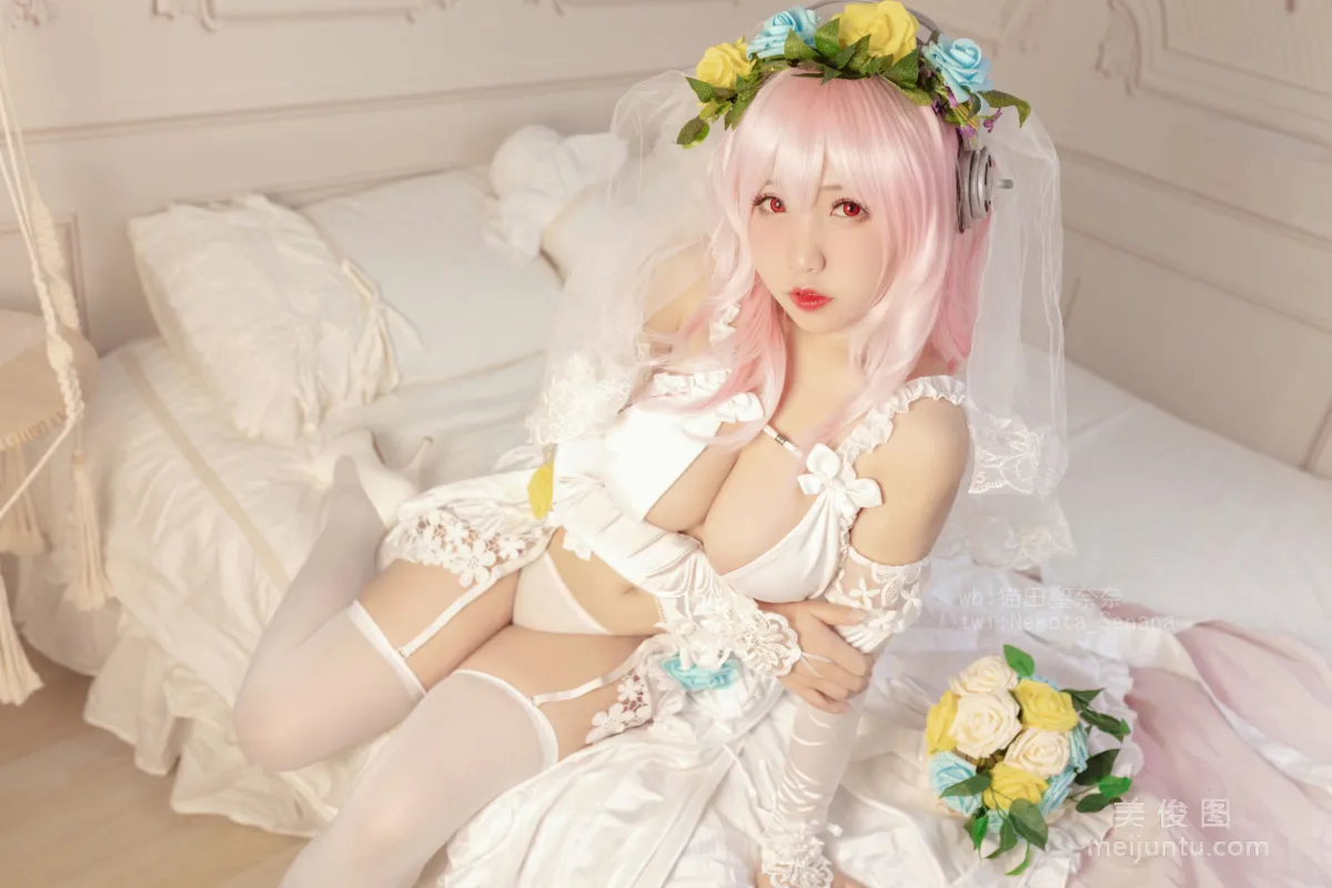 Anime Blogger Maotian Shengnai Nai, Sonico 10th Anniversary Bride photo 4