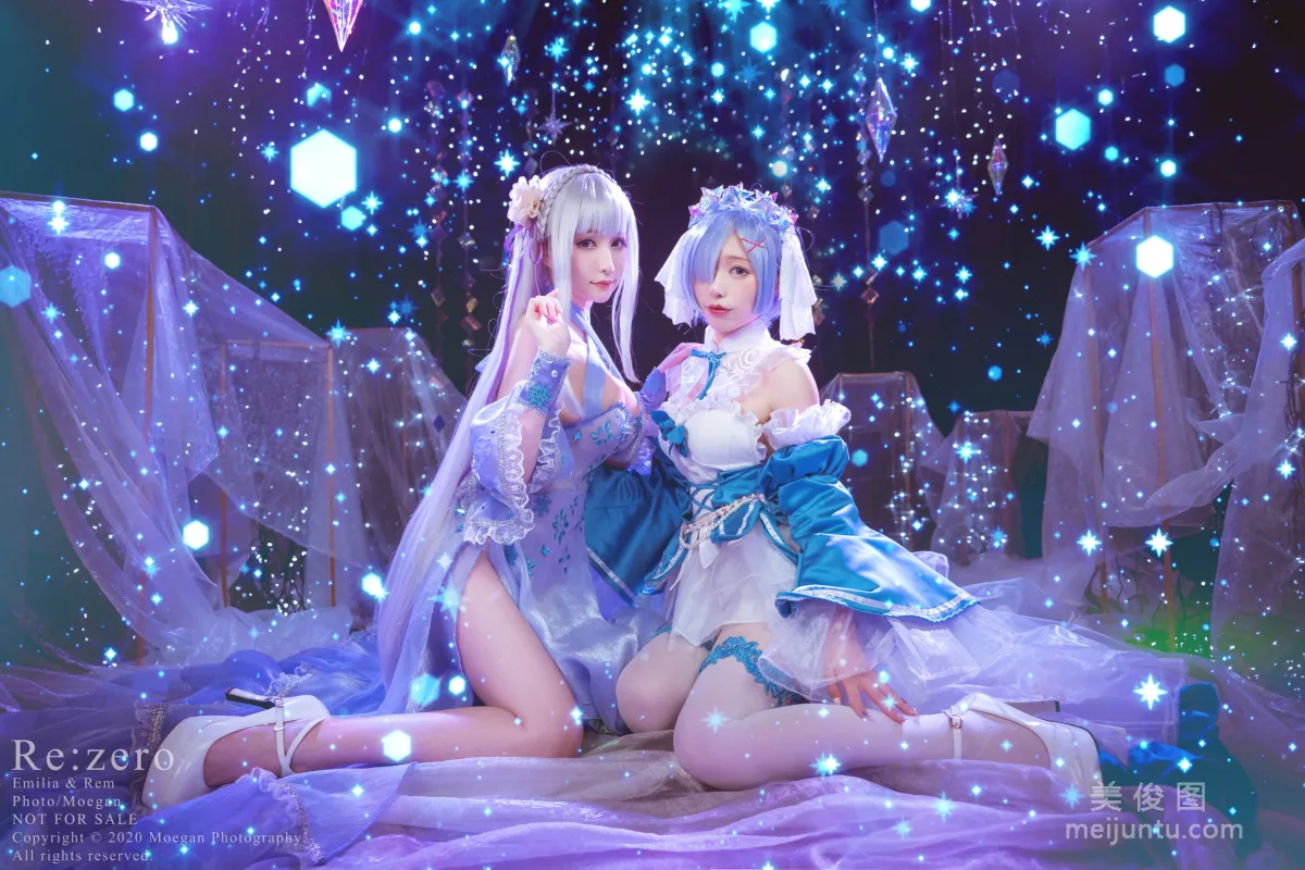 Miyana Miya & Zi Yue Tao, Crystal Dress Photo Set photo 2