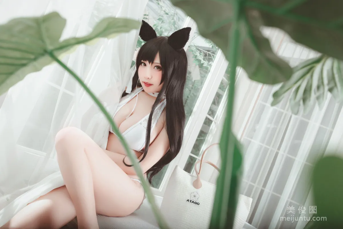 动漫博主貓田聖奈奈 - 爱宕泳装 盛夏进行曲5