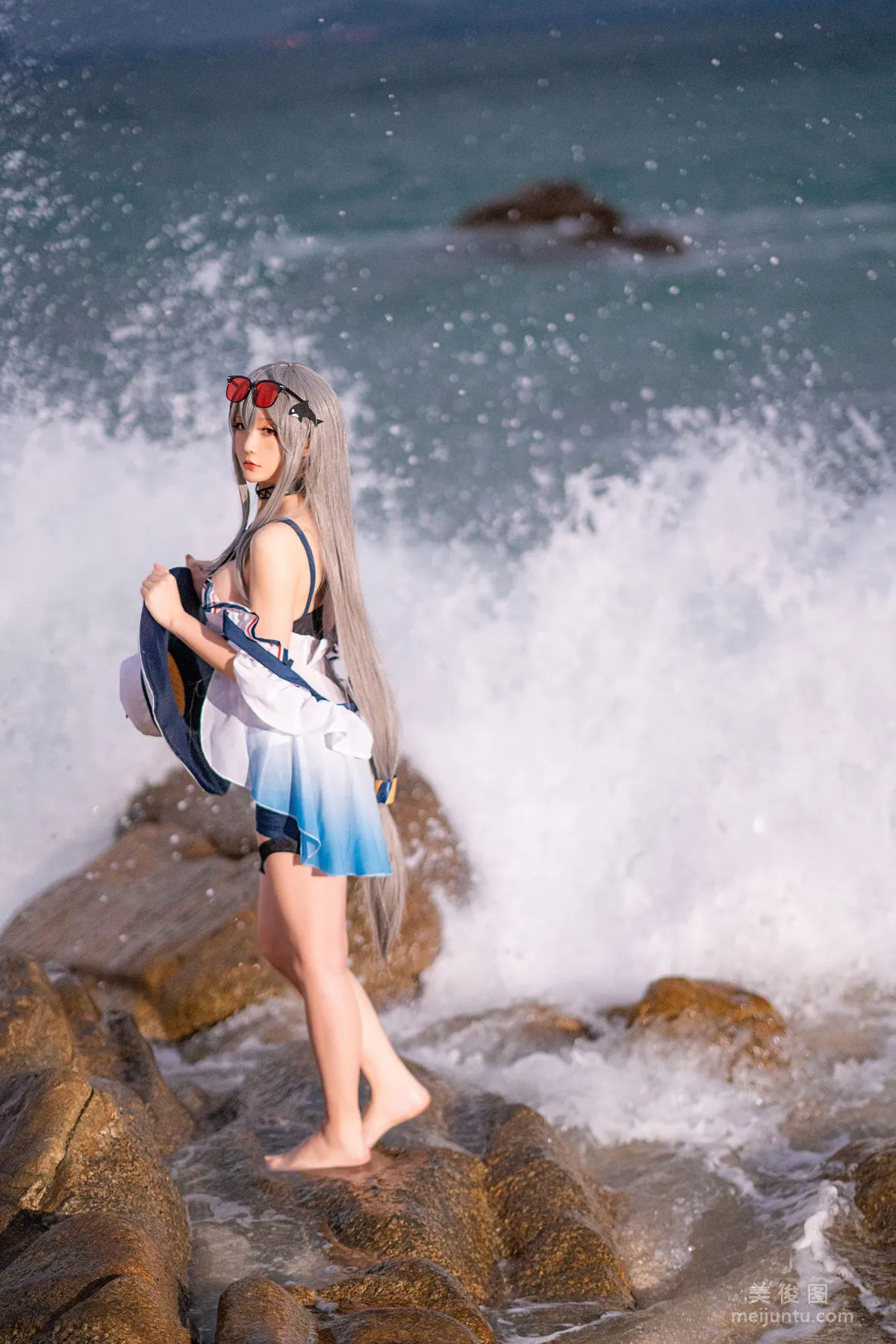 [COS] Xingzhi Chichi - Arknights《Skadi》 Photo Set photo 17