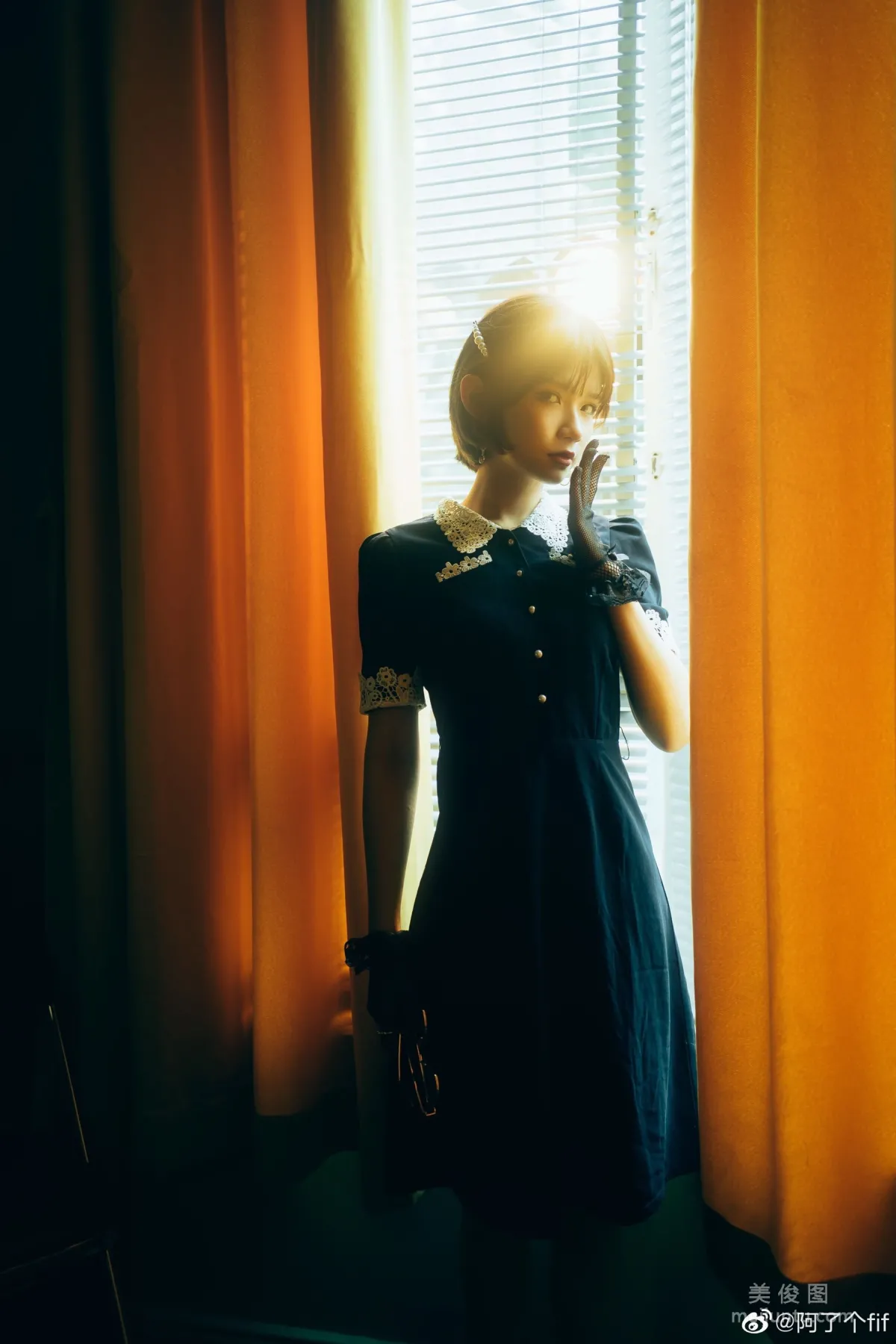 [COS Fan Service] Anime Blogger Alege fifi - Retro photo 9