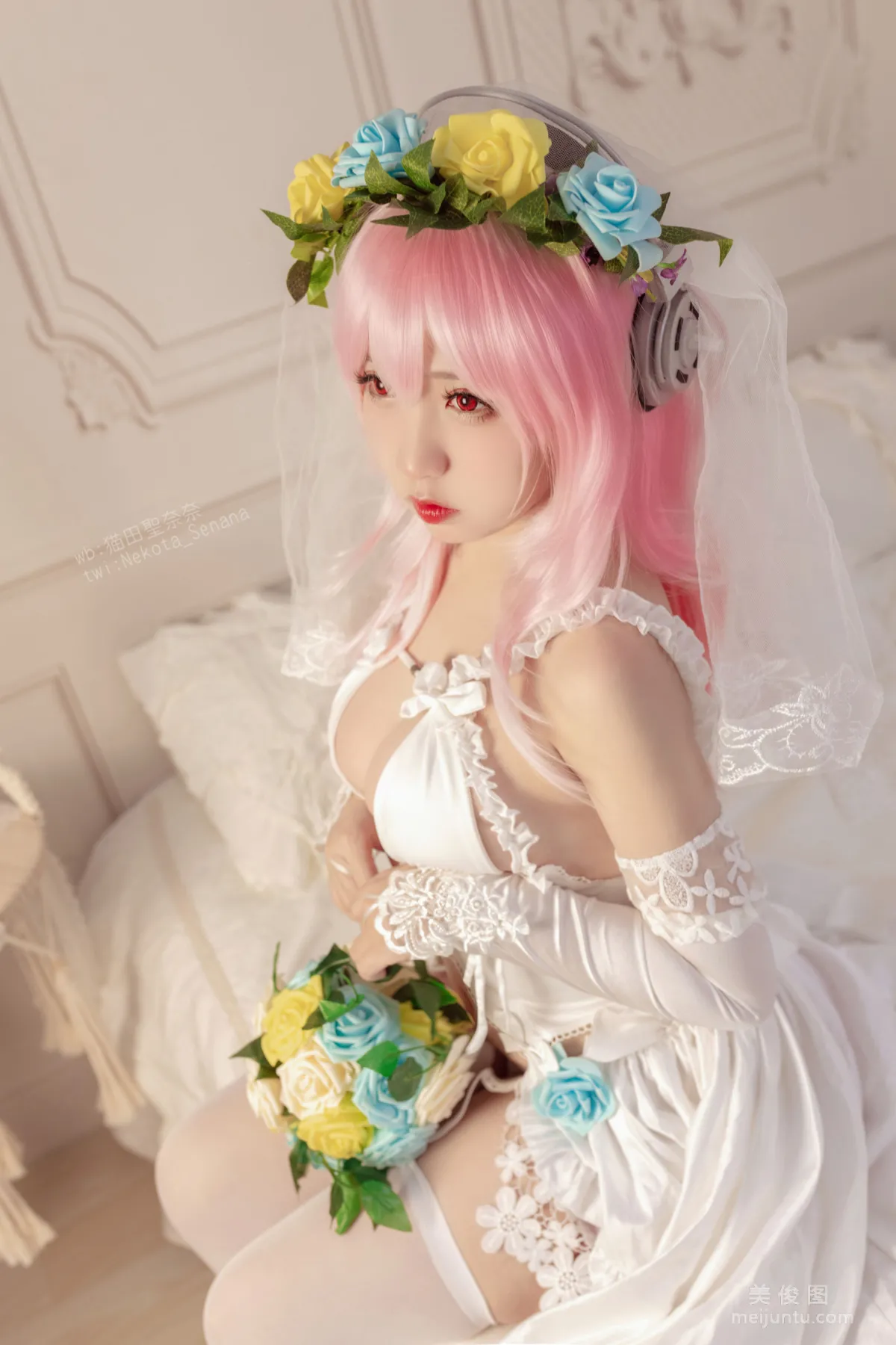Anime Blogger Maotian Shengnai Nai, Sonico 10th Anniversary Bride photo 20