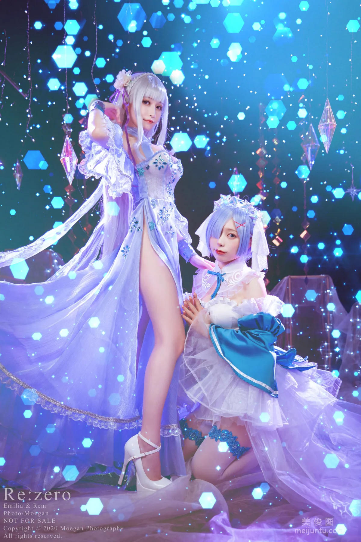 Miyana Miya & Zi Yue Tao, Crystal Dress Photo Set photo 4